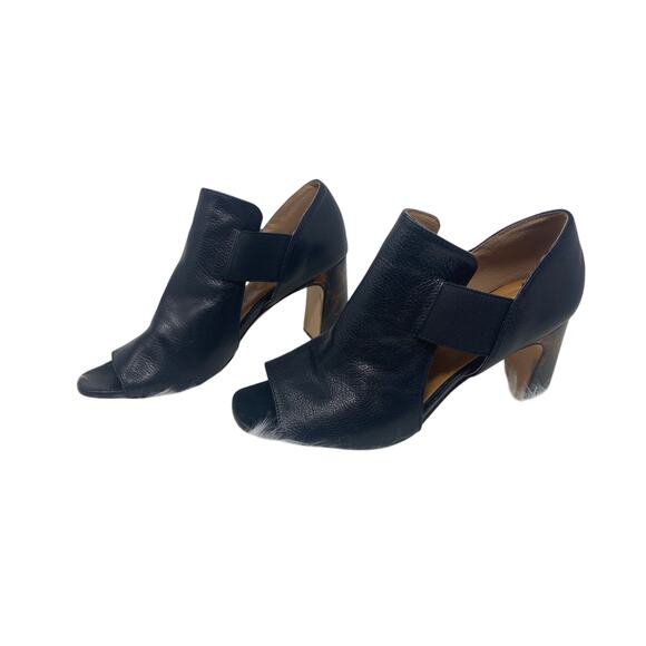 Corso Como Women's Maybel Heel Sandals Leather Peep Toe 9M - Picture 4 of 9